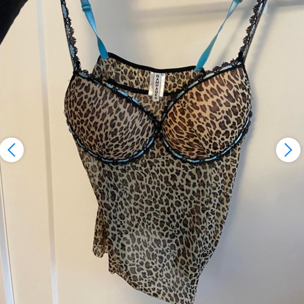rampage bustier top